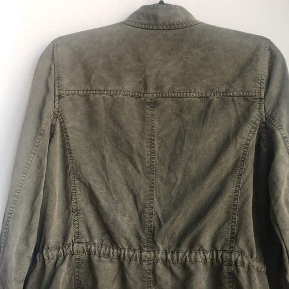 Hinge Green Anorak Utility Jacket - Picture 8 of 9